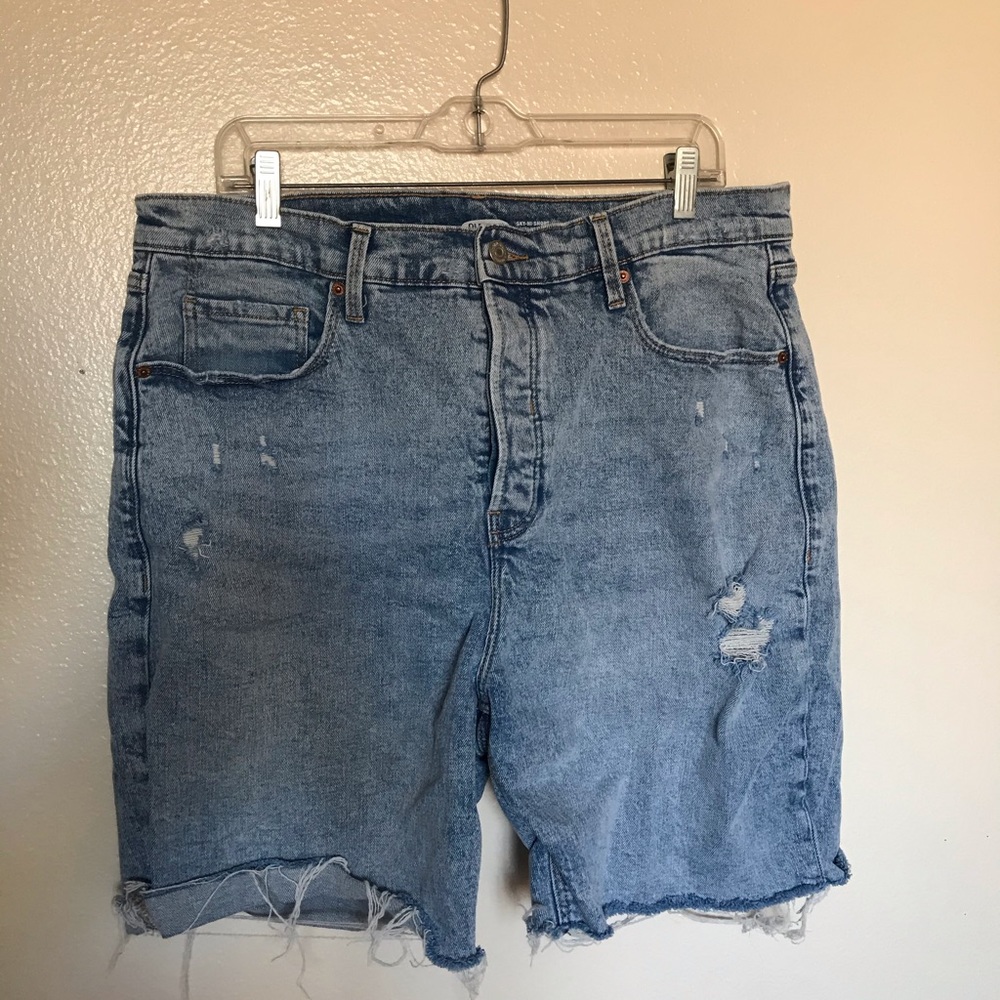 Old Navy Denim High-Waisted Cutoff Shorts